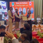 Sonia Sharma honoured by BJP National President JP Nadda & Himachal Pradesh CM Thakur